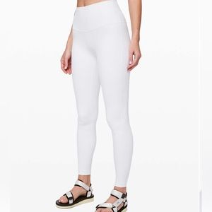 LULULEMON ALIGN LEGGING IN WHITE 28"